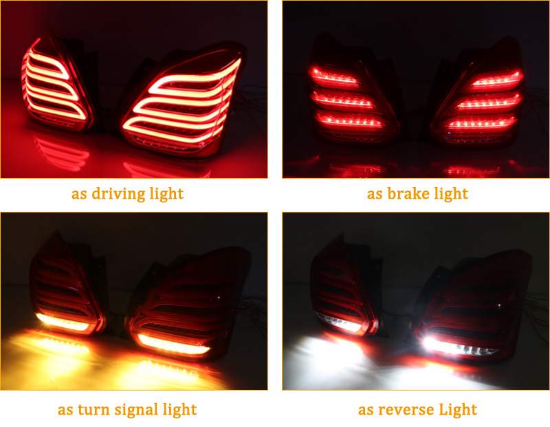 Maruti Swift Type 3 Mercedes style LED Tail Lights